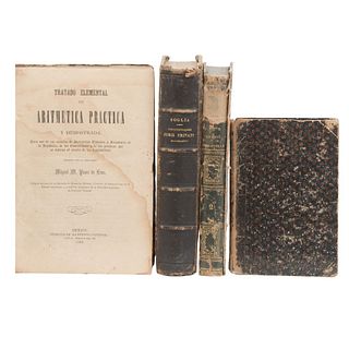 Coffinieres, A. S. G. / Soglia, Joannis Cardinalis. Traité de la Liberté Individuelle / Insitutiones Juris Private. Paris: 1840. Pzas:4