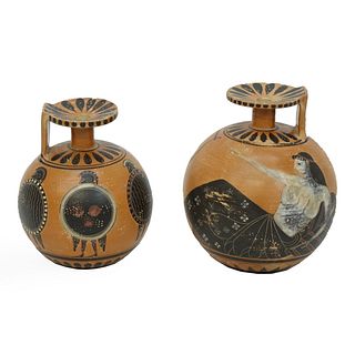 (2) Antique Grecian Vessels