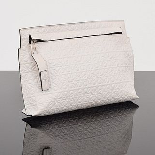Loewe T Pouch Repeat Anagram Clutch