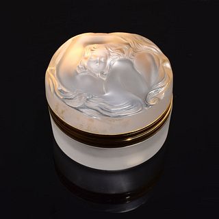 Lalique "Daphne" Lidded Box