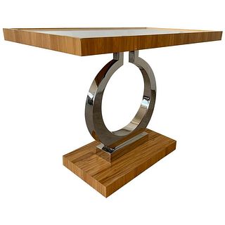 Unique Brass and marble Table base