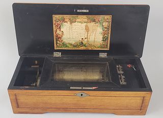19th Century Music Box With Eight Arias