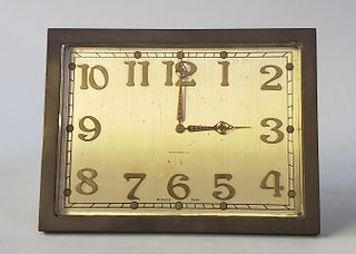 Bigelow Kennard & Co 8-Day Swiss Desk Clock