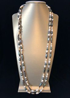 Multi-color Fresh Water Pearl Necklace