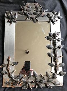 French arts crafts mirror