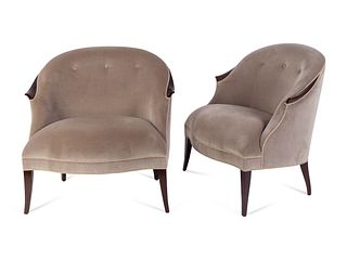 A Pair of Christopher Guy Annette Occasional Chairs