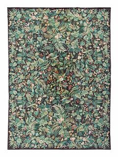 A Contemporary Machine Needlepoint Rug
11 feet 8 inches x 8 feet 6 inches.