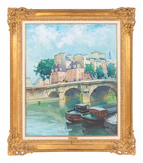 Constantin Kluge
(French/Russian, 1912 - 2003)
Le Pont Neuf