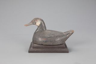 Ruddy Duck Drake Decoy, Wallace O'Neal II (1896-1976)
