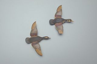 Two Miniature Wood Ducks, James Joseph Ahearn (1904-1963)