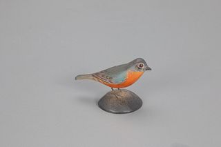 Miniature Bluebird, A. Elmer Crowell (1862-1952)