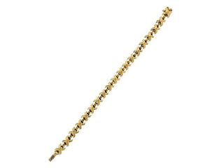 Tiffany &amp; Co 18K Gold Classic X Bracelet