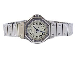 Cartier Santos Stainless Steel Automatic Watch 