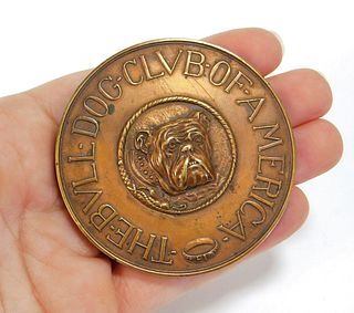 1921 The Bulldog Club of America Medal