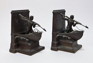 PR Daniel French for Jennings Brothers Bookends