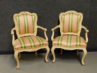 PR French Upholstered Side Chairs