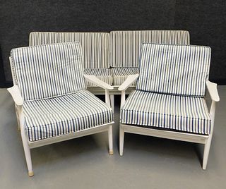 3PC MCM Danish Sofa & Chair Parlor Set