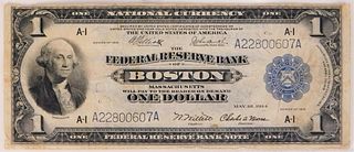 United States Series of 1918 Dollar Bill
