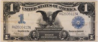 United States Series of 1899 Silver Certificate