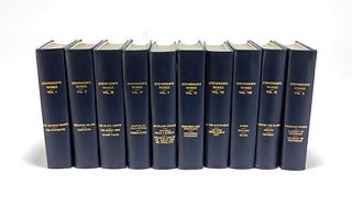 10PC Works of Robert Louis Stevenson Books