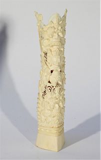 SE Asian Balinese Hindu Garuda God Bone Carving