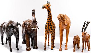 Leather Animal Figure Collection