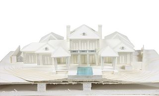 Model of Sarasota, F.L. Estate with Box