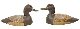 Pair of Wooden Painted Decoys