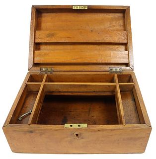 Wooden Tool box with metal Finishing