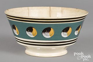 Mocha bowl, with cat's-eye decoration