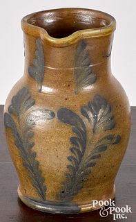 Pennsylvania Remmey type stoneware pitcher