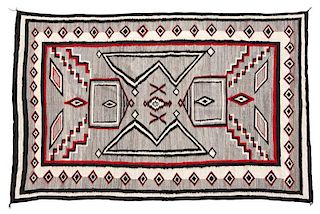 A Navajo regional room-sized rug