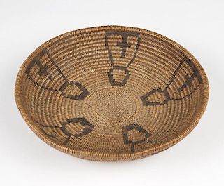 A southern Paiute coiled figural basket
