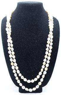 65 in. Pastel Strand Pearl Necklace
