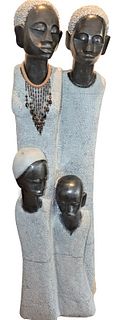 Joe Mutasa (20th C) Zimbabwean, Shona Sculpture