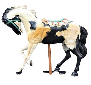 Carved Carousel Style Horse, 20th C