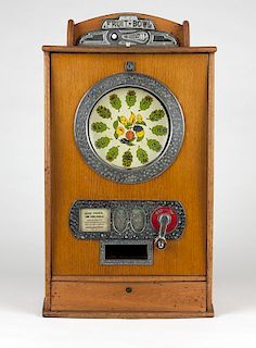 Bryans ''Fruit-Bowl'' penny/nickel slot machine