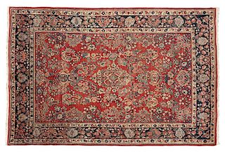 A Sarouk Persian rug