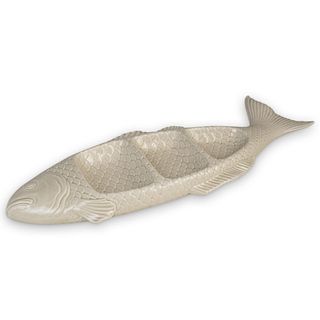 Fitz & Floyd Large Porcelain Fish Serving Platter