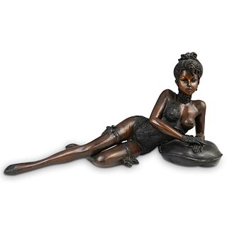 Erotic Semi Nude Bronze