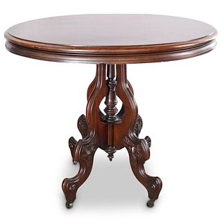 Antique Victorian Wood Table