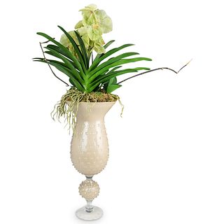 Murano Orchid Vase