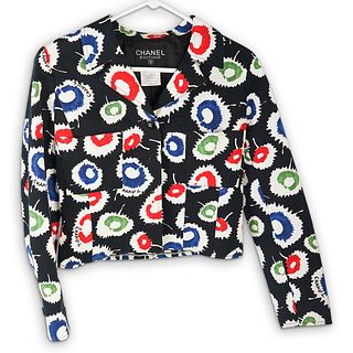 Chanel Printed Cotton Jacket