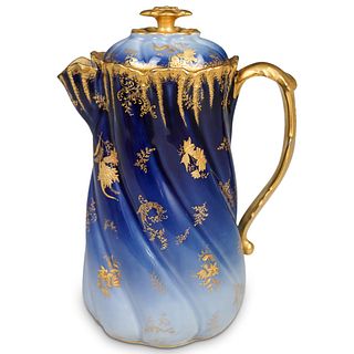Antique Limoges Porcelain Tea pot