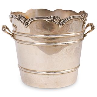 Camusso Sterling Silver Handled Ice Bucket