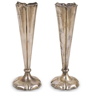 English Sterling Weighted Candlesticks