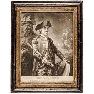 JOHN PAUL JONES Commander... in the Service of THE 13 UNITED STATES... 1779