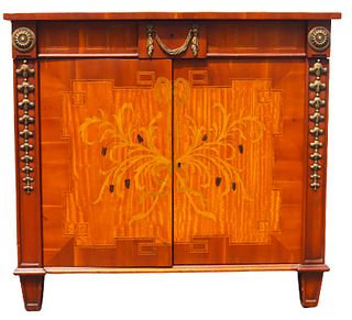 Custom Made Regency Style Wooden Cabinet