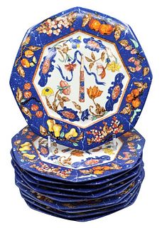 (10) Hermes Porcelain Limoges Plates