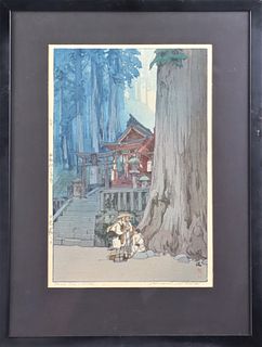 Hiroshi Yoshida (1876-1950) Japanese Woodblock